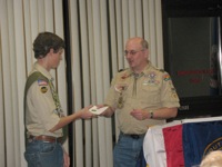 Boy Scout Court of Honor, December 2010