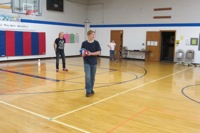 Boy Scout Troop meeting.