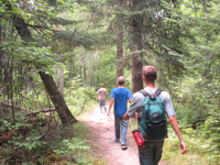The Boy Scouts of Melrose Troop 68 attend Many Point Scout Camp.